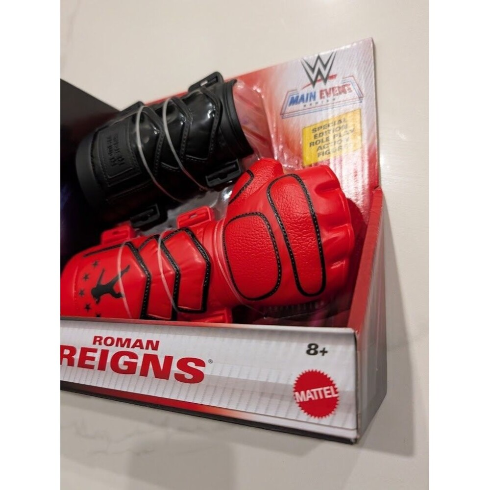 Mattel WWE Roman Reigns Main Event Role Play Set  Action Figure Gauntlet OTC New - Picture 4 of 5